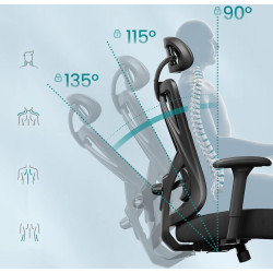 Fotoliu Songmics OBN063B01 (Black) Thumb