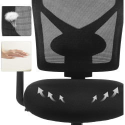 Кресло Songmics OBN36BK (Black) Thumb