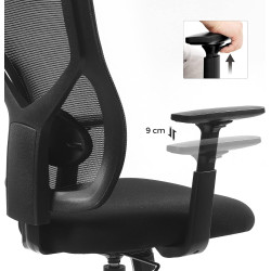 Кресло Songmics OBN36BK (Black) Thumb