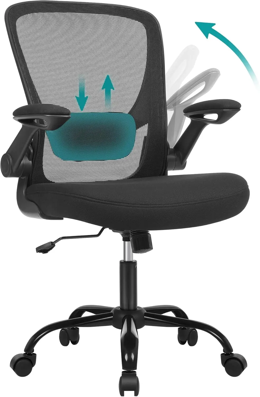 Кресло Songmics OBN37BKV1 (Black) - 3