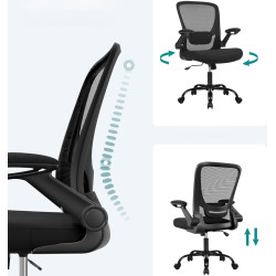 Кресло Songmics OBN37BKV1 (Black) Thumb