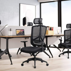 Fotoliu Songmics OBN53BK (Black)