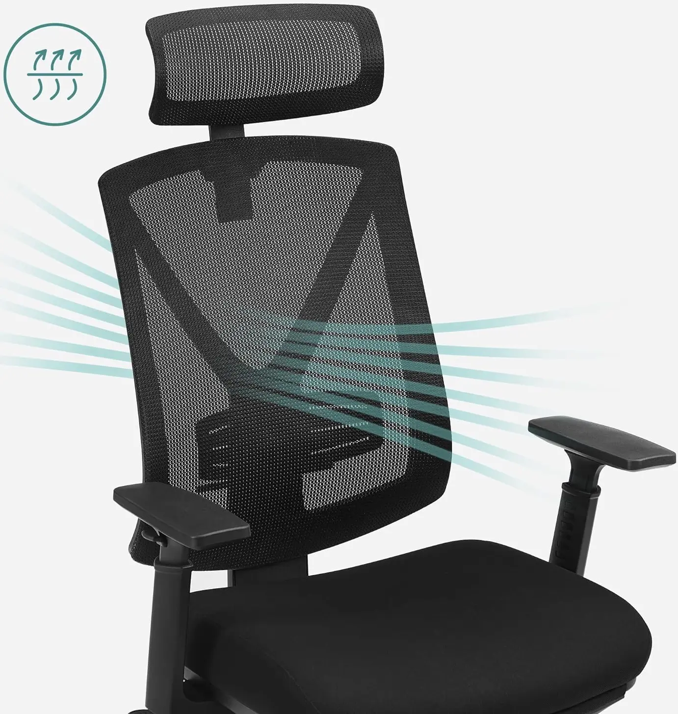 Кресло Songmics OBN61BKV1 (Black)