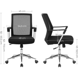 Fotoliu Songmics OBN83B (Black) Thumb