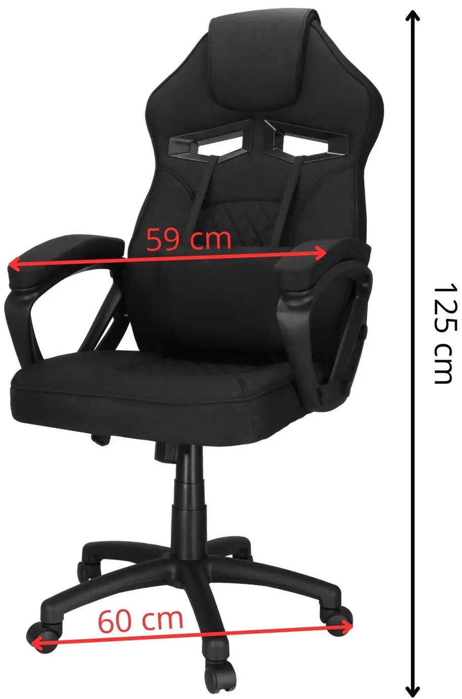 Кресло Springos Erva HF0036 (Black) - 10