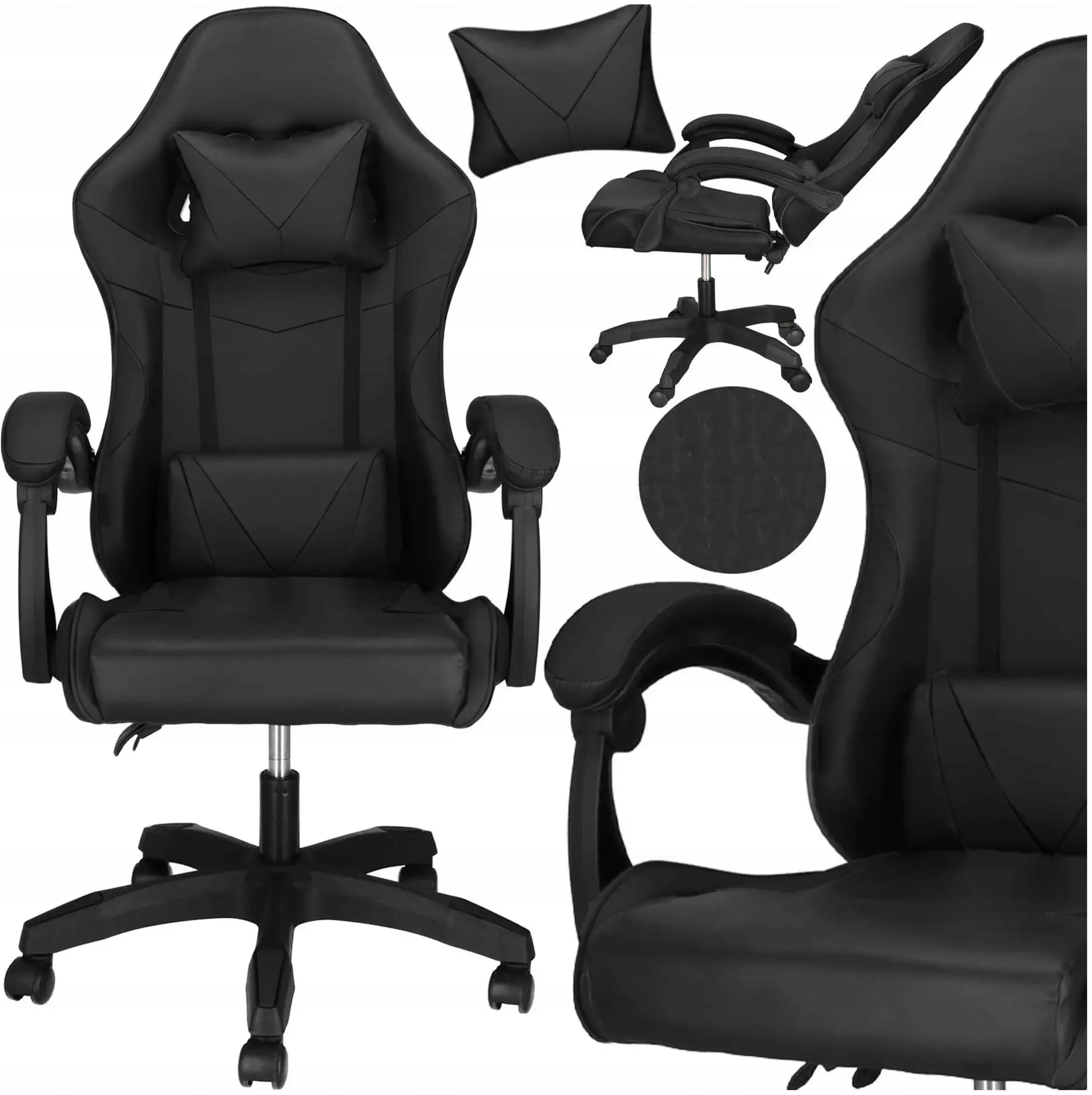 Fotoliu Springos Revio HF0035 (Black) - 4