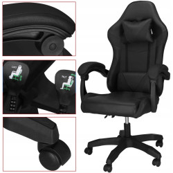 Fotoliu Springos Revio HF0035 (Black) Thumb