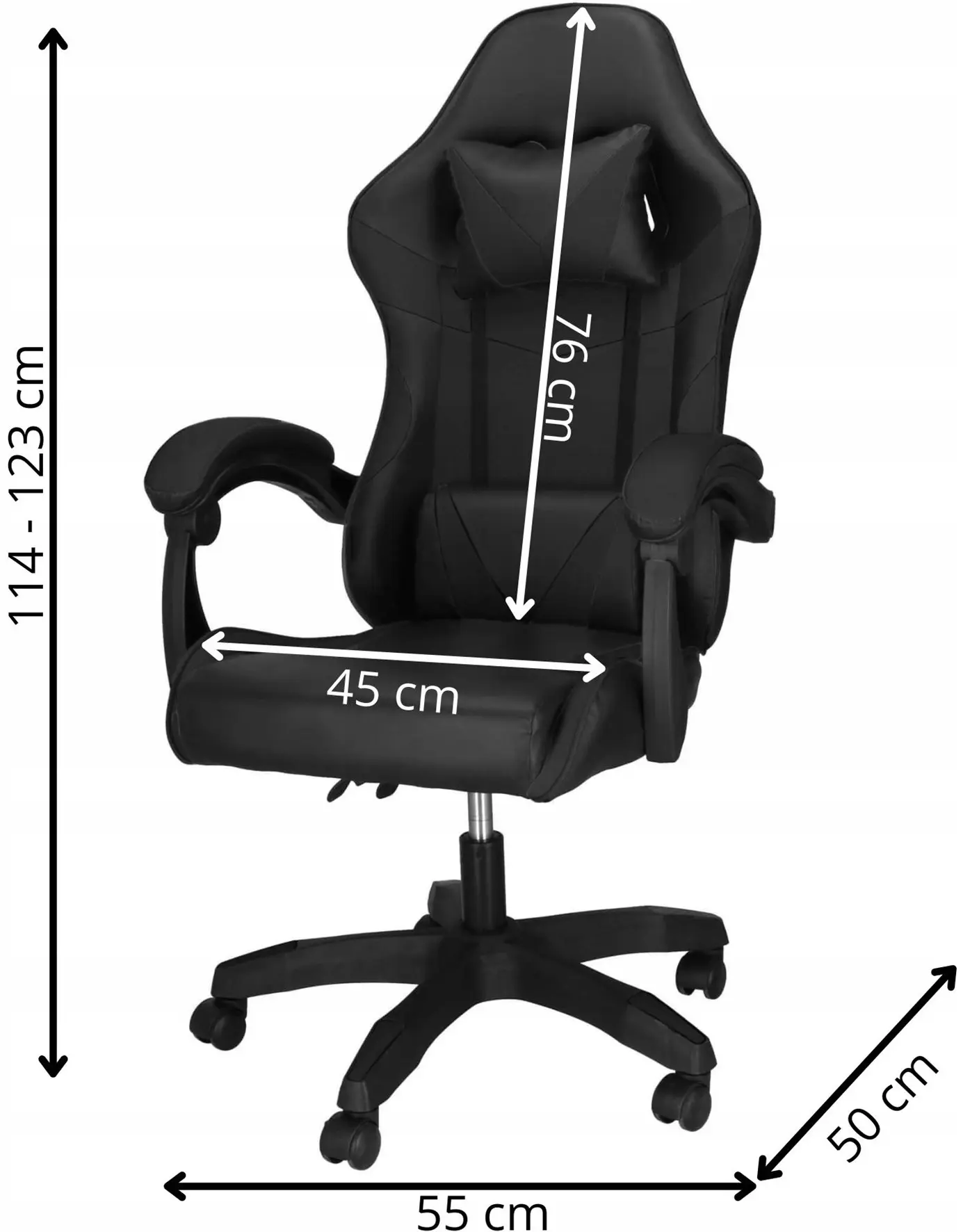 Fotoliu Springos Revio HF0035 (Black) - 7