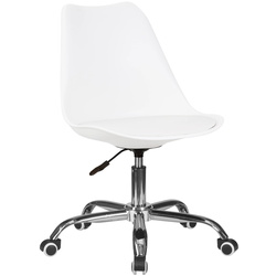Кресло Sunrise C-30 PP (White/Chrome) Thumb