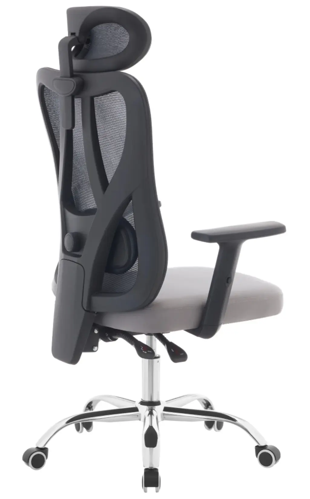Кресло Tempo Kondela Ademir (Grey/Chrome) - 3