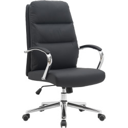Кресло Tempo Kondela Admon (Black/Chrome) Thumb