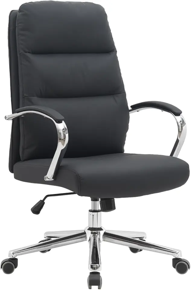 Кресло Tempo Kondela Admon (Black/Chrome) - 3