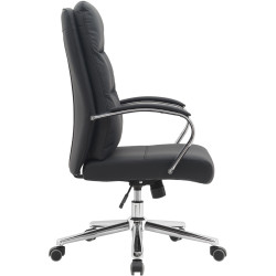 Кресло Tempo Kondela Admon (Black/Chrome) Thumb