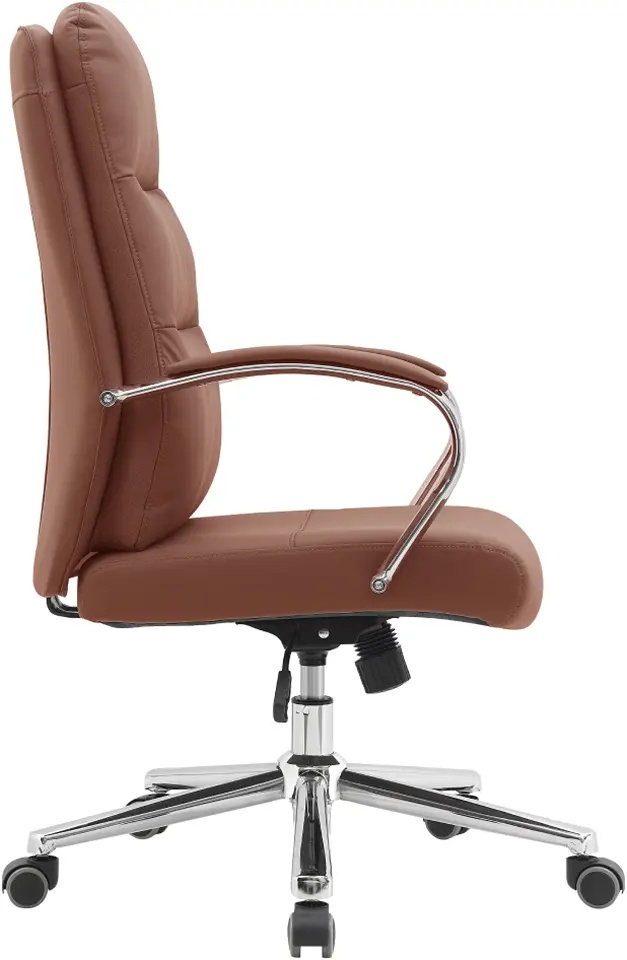 Кресло Tempo Kondela Admon (Camel Brown/Chrome) - 4