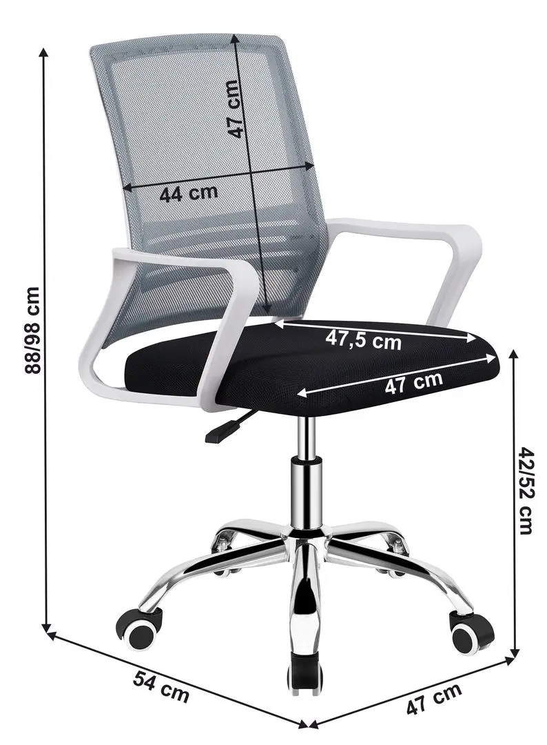 Кресло Tempo Kondela Apolo 2 New (Gray/Black) - 6