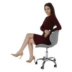 Fotoliu Tempo Kondela Argus New (Gray/Chrome) Thumb