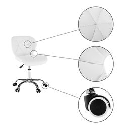 Fotoliu Tempo Kondela Argus New (White/Chrome) Thumb