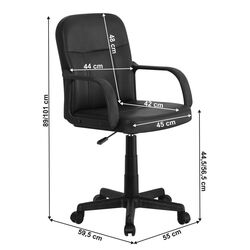 Fotoliu Tempo Kondela Ayla New (Black) Thumb