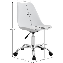 Кресло Tempo Kondela Darisa 2 New (White) Thumb