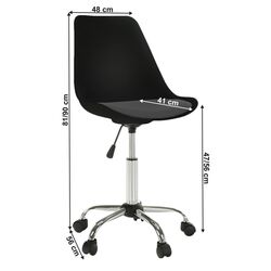 Fotoliu Tempo Kondela Darisa New (Black/Dark Gray) Thumb