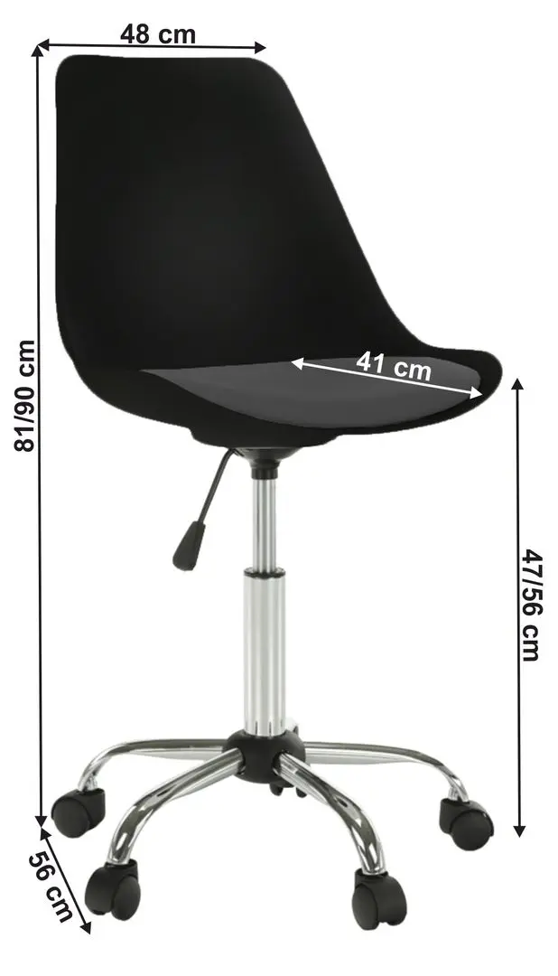 Fotoliu Tempo Kondela Darisa New (Black/Dark Gray)