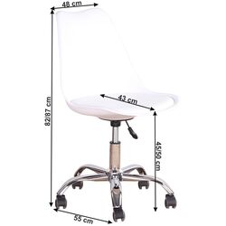 Fotoliu Tempo Kondela Darisa New (White) Thumb