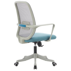 Кресло Tempo Kondela Dervin (Grey/Blue) Thumb