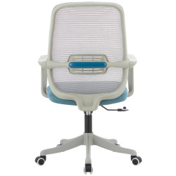 Кресло Tempo Kondela Dervin (Grey/Blue) Thumb