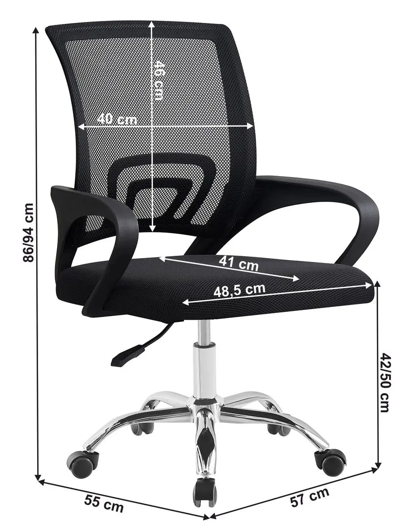 Fotoliu Tempo Kondela Dex 4 New (Black)
