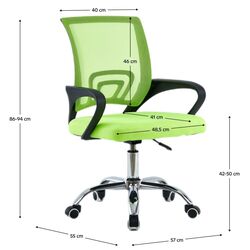 Fotoliu Tempo Kondela Dex 4 New (Green/Black) Thumb