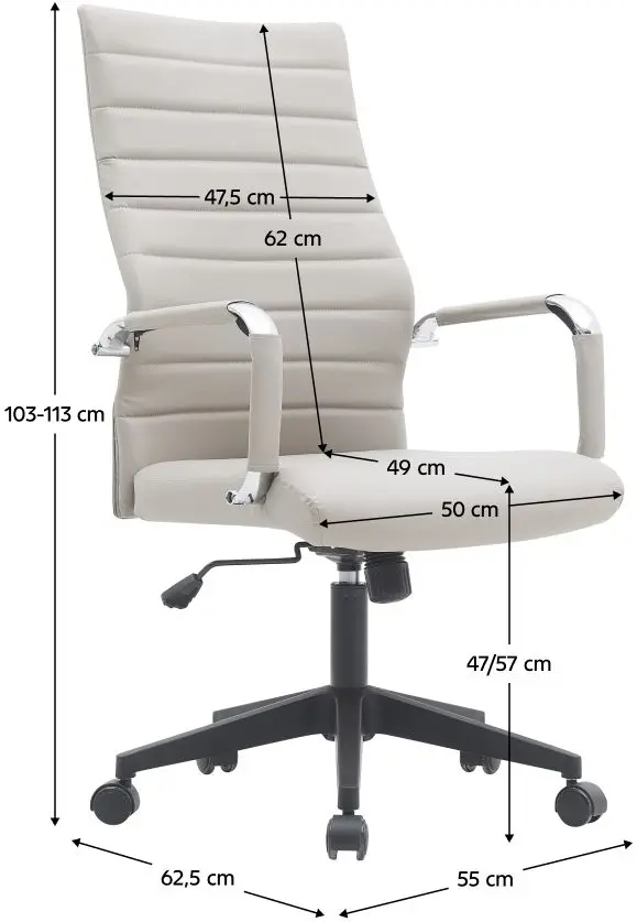 Fotoliu Tempo Kondela Drugos New (Taupe/Black)