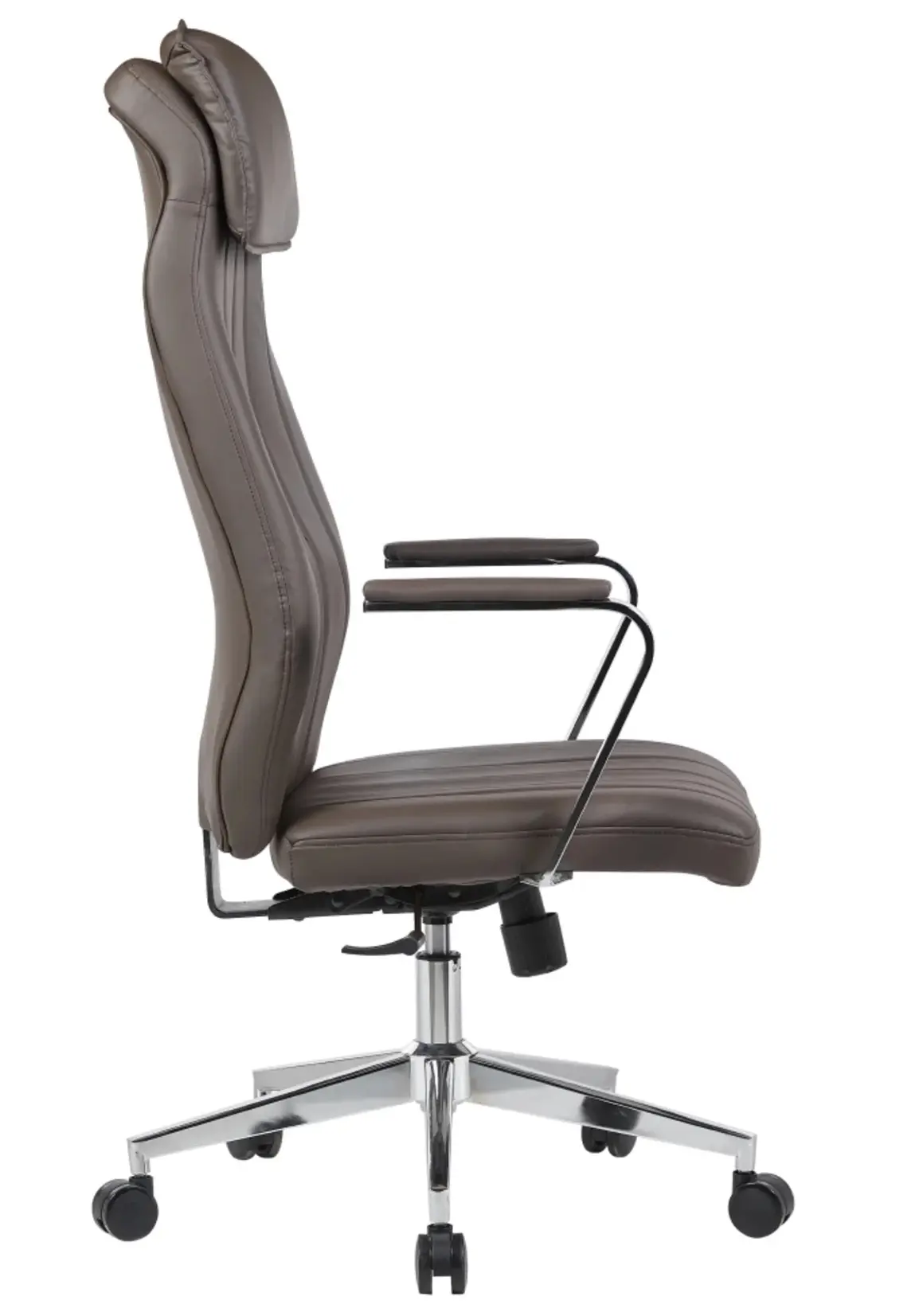 Кресло Tempo Kondela Eladio (Grey-Brown/Chrome) - 3
