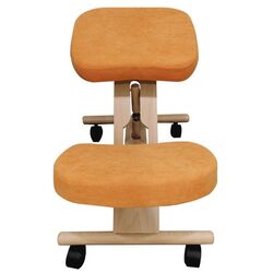 Кресло Tempo Kondela Flonet (Orange/Beech) Thumb