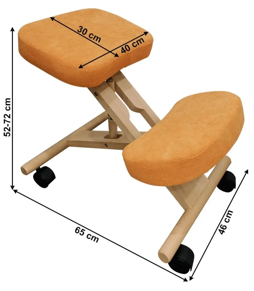 Кресло Tempo Kondela Flonet (Orange/Beech)