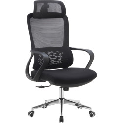 Кресло Tempo Kondela Foster Typ 1 (Black/Chrome) Thumb