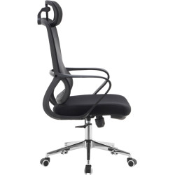 Кресло Tempo Kondela Foster Typ 1 (Black/Chrome) Thumb