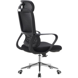 Кресло Tempo Kondela Foster Typ 1 (Black/Chrome) Thumb