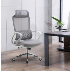 Fotoliu Tempo Kondela Foster Typ 1 (Gray/Chrome)