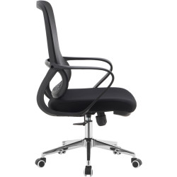 Кресло Tempo Kondela Foster Typ 2 (Black/Chrome) Thumb