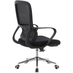 Кресло Tempo Kondela Foster Typ 2 (Black/Chrome) Thumb