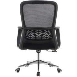 Кресло Tempo Kondela Foster Typ 2 (Black/Chrome) Thumb