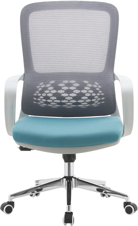 Кресло Tempo Kondela Foster Typ 2 (Gray/Blue/Chrome)