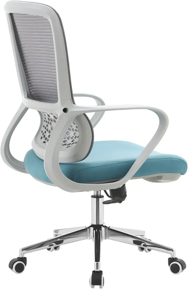 Кресло Tempo Kondela Foster Typ 2 (Gray/Blue/Chrome)