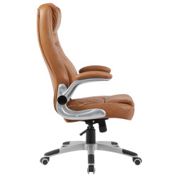 Кресло Tempo Kondela Greko (Brown/Silver) Thumb