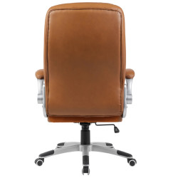 Кресло Tempo Kondela Greko (Brown/Silver) Thumb