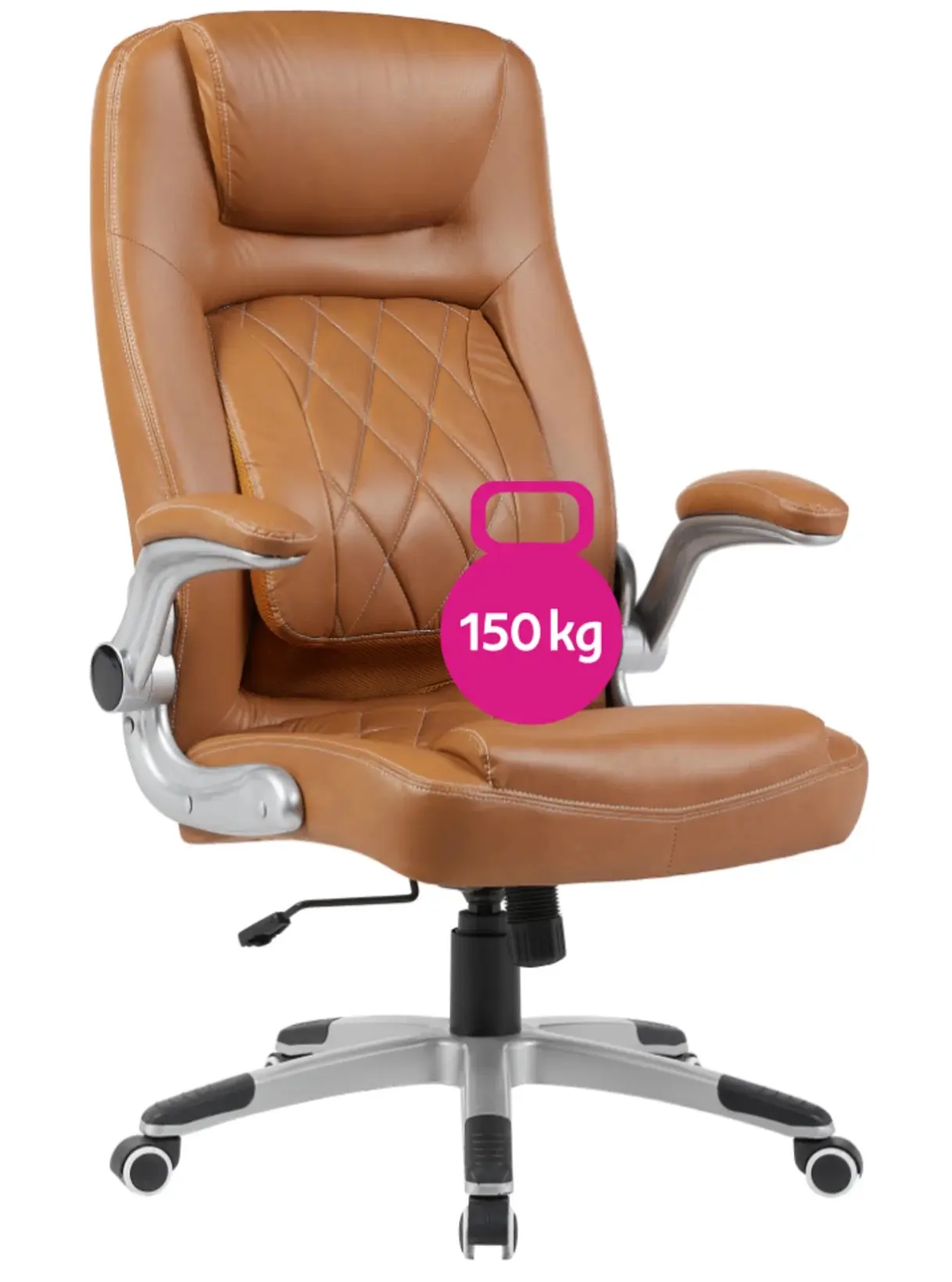 Кресло Tempo Kondela Greko (Brown/Silver) - 5