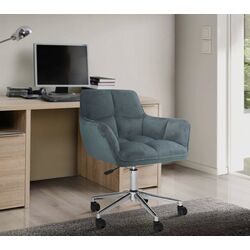 Fotoliu Tempo Kondela Hagrid (Grey/Chrome)