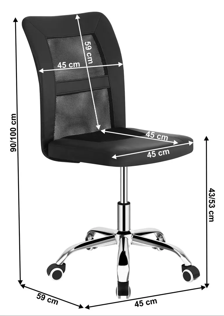 Кресло Tempo Kondela Idor 2 New (Black/Chrome)