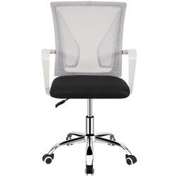 Кресло Tempo Kondela Izolda New (Gray/Black/White) Thumb