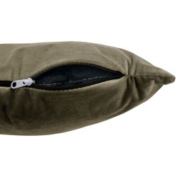 Fotoliu Tempo Kondela Klian Velvet (Grey-brown/Chrome) Thumb